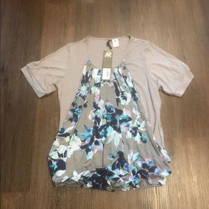 Maternity Top Mothers en Vogue Pleated Top